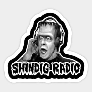 Shindig Radio (Mockingbird Lane Variant) Sticker